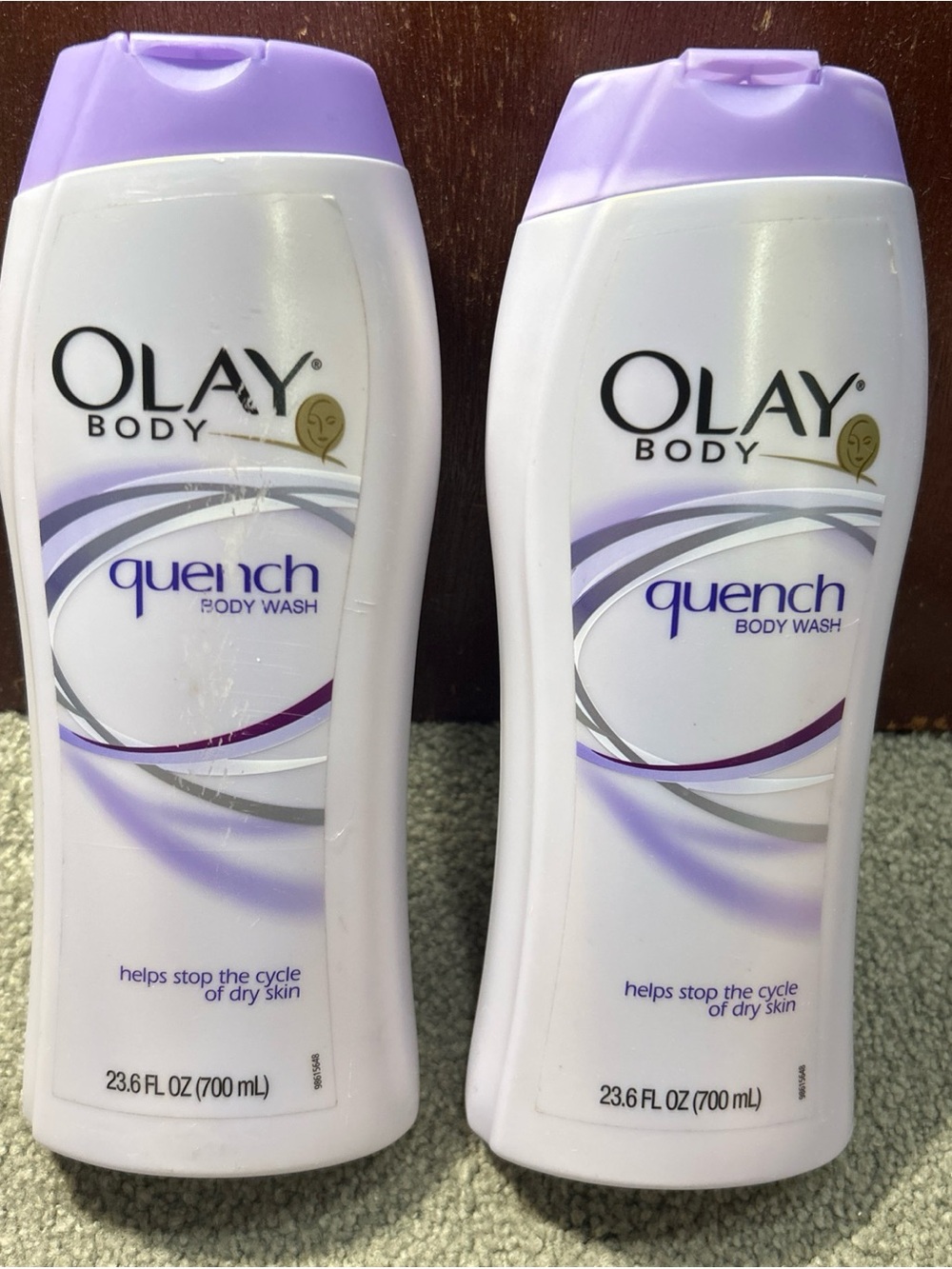 X2 Olay Body Quench Body Wash Advanced Continuous Hydration Moisturizing 23.6oz